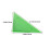 10pcs Foosball Table Corner Protectors Green Triangle Bumpers 2