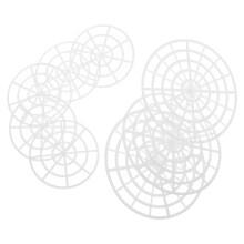 8pcs Mesh Presser for Wide Mouth Canning Jars