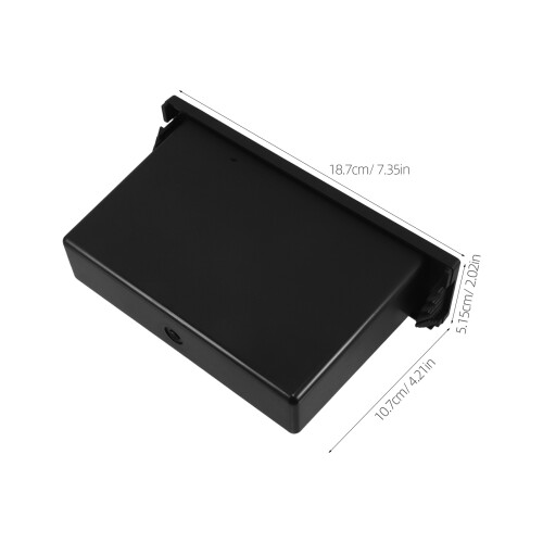 Universal Single Din Car Stereo Pocket with Mounting Frame 1