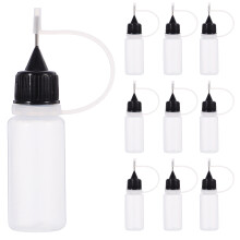 20pcs 10ml Precision Tip Applicator Bottles Squeeze Plastic