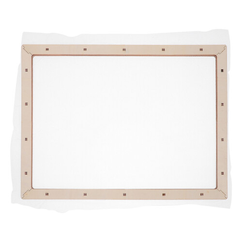 Wooden Paper Making Screen DIY Frame with Mesh for Craft