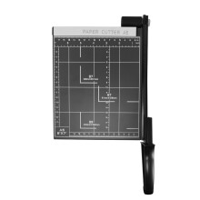A5 Guillotine Paper Cutter 12 Sheet Heavy Duty Metal Base