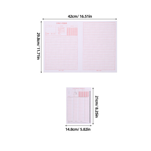 100pcs Civil Service Exam Practice Answer Sheets 2