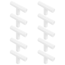 10pcs T-Shaped Plastic Tent Pole Connectors for Canopy Frame Repair