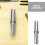 6pcs Heavy Duty Scaffolding Coupling Pins 32mm Galvanized Connectors 10