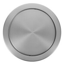 Stainless Steel Built-In Countertop Trash Can Swing Lid Cover