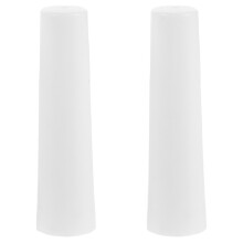 2St Witte Punt Beschermhoes Plastic - Extra Duurzaam