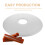 Food Dehydrator Non-Stick Mats Drip Pans for Fruit Herbs 9
