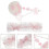 1 Set Cute Lace Snap Strap for Mechanical Paw Charm 11