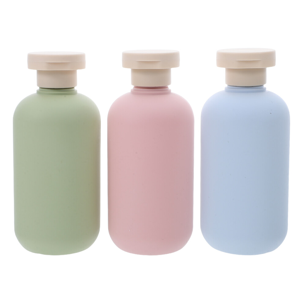 3pcs 200ml Leak-Proof Refillable Travel Shampoo Bottles