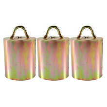 3Pcs Small Metal Bronze Bells For Cows Horses Sheep