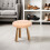 Replacement Wood Round Stool Top for Dining Chairs 6