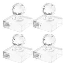 4pcs Acrylic Grinding Pestle for Paint Mixing Mineral Pigment Tool