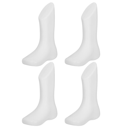 4pcs Sock Model Display Plastic Foot Mannequin 11.5cm