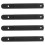 4pcs Retractable Belt Barrier Buckle Crowd Control Stanchions 1