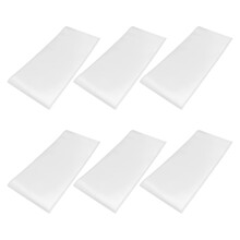 6pcs 22x10" Sandblast Film Lens Cover for Cabinet