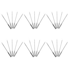 60pcs 75/11 Hax1 Steel Embroidery Needles for Sewing Machines