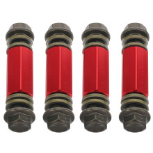 4pcs Motorcycle Brake Line Extension Adapter for Enhanced Braking