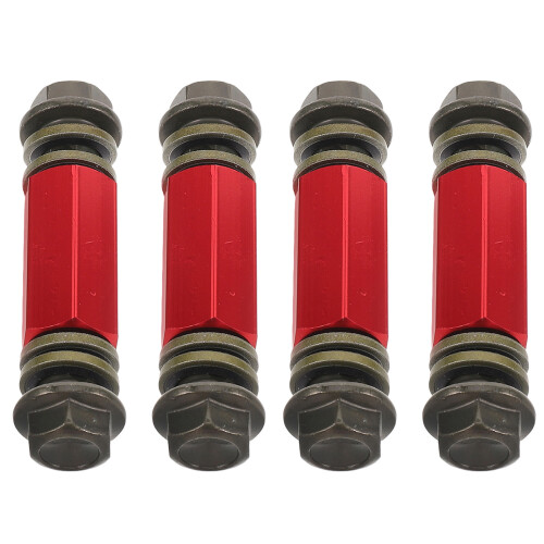 4pcs Motorcycle Brake Line Extension Adapter for Enhanced Braking