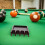 4-Hole Non-Slip Pool Cue Holder - Solid Wood Billiard Stick Rack 5