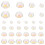 1050pcs Dewdrop Resin Beads 3mm/4mm/5mm/6mm for Craft Projects 1