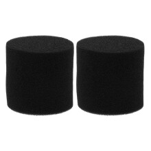 2St Zwarte Subwoofer Bass Plug Sponge Voor Duidelijke Geluidskwaliteit
