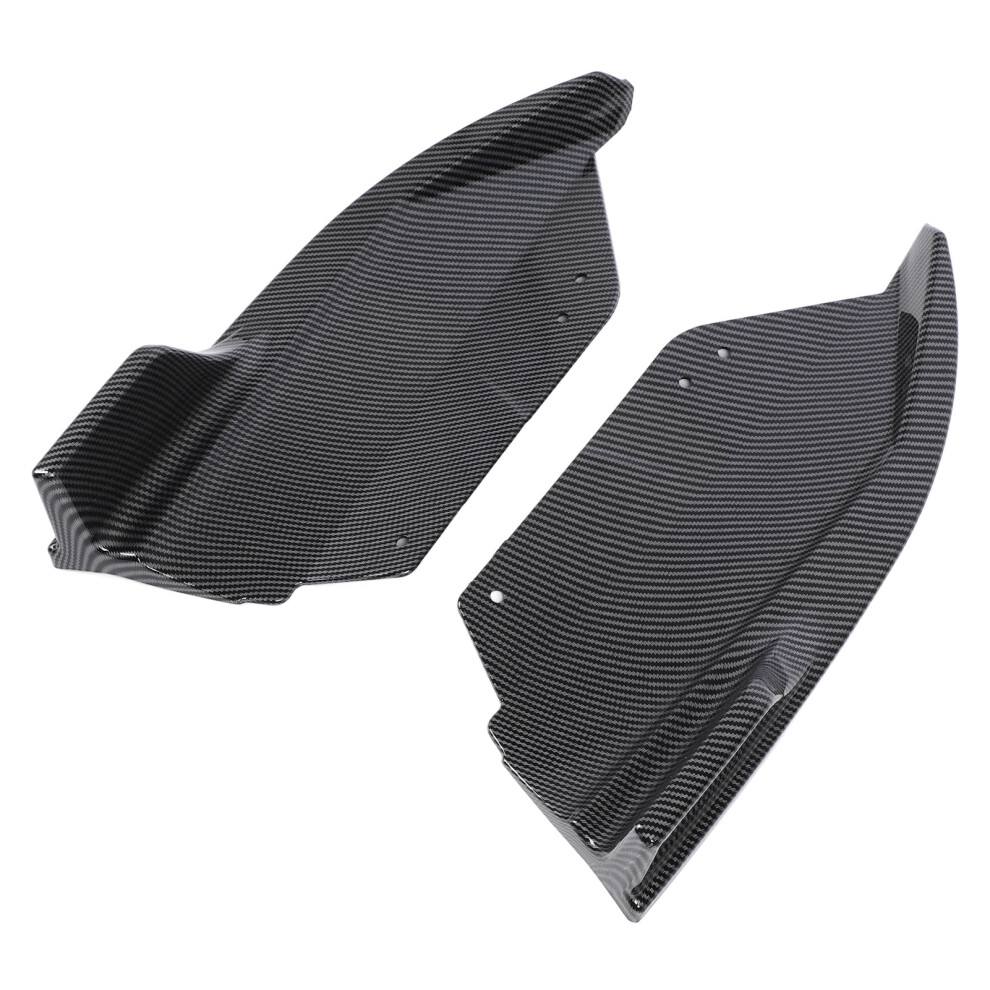 Rear Bumper Side Diffuser Splitter For X1 Ix1 U11 M Sport 2023+ Carbon Style 4621347094116