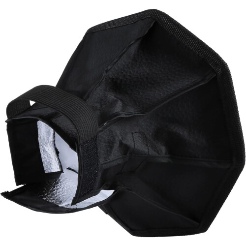 Diffuser Softbox 20CM Foldable Reflector for Speedlight DSLR Camera Portrait Lighting Enhancement 2