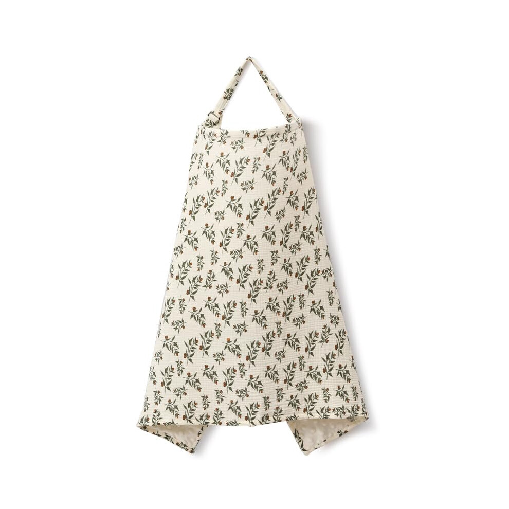 Breastfeeding Cover 100% Cotton Lightweight Apron for Moms Infant 360 Privacy Shield Breathable Nursing Accessory