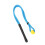 Nylon Rubber Club Swing Training Aid with Comfortable Grip, Blue 11