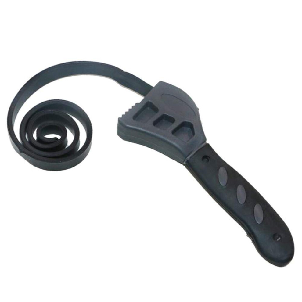 Adjustable Strap Wrench 50Cm Rubber Belt For Oil Filter Removal, Multi-Functional Hand Tool For Car Repair 9016109692757