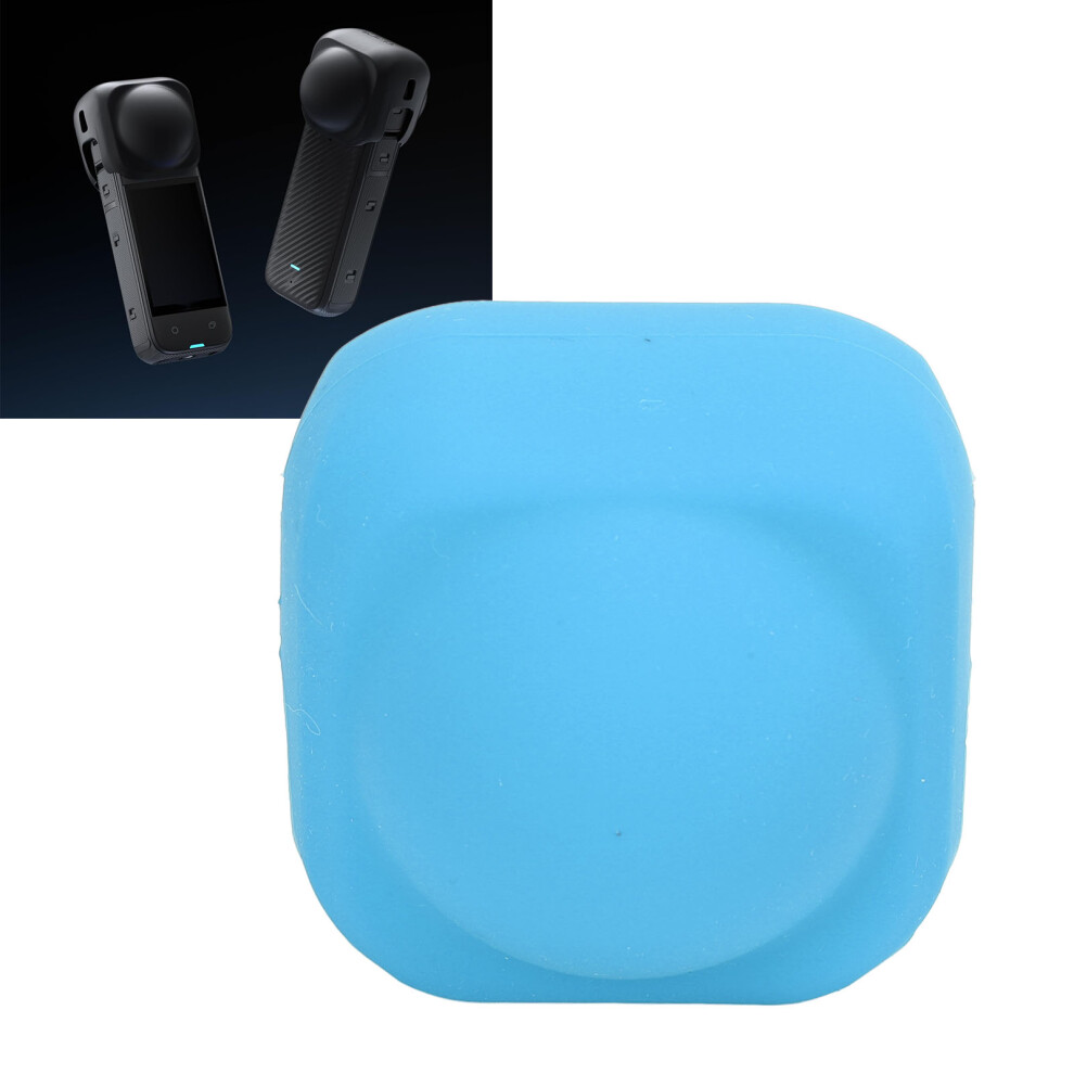 Blue X4 Silicone Lens Guard - Protects Against Scratches & Debris