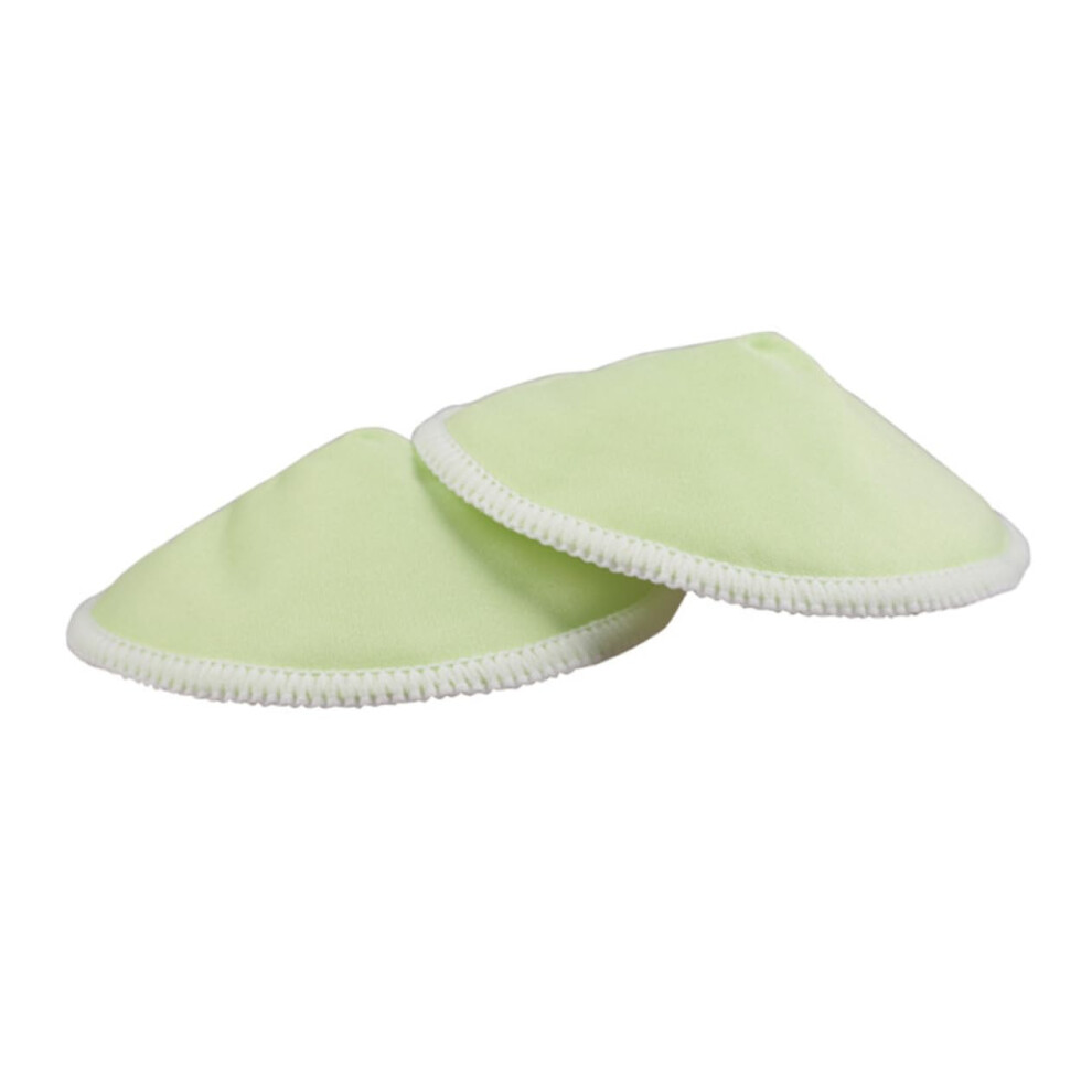Washable Breastfeeding Pads 10pcs Bamboo Fiber Bowl Shaped Nursing Pads for Lactating Mothers Portable Breathable Mixed Colors