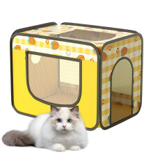 Pet Dry Box - Foldable Drying Cage for Cats and Dogs | Soft Pet Drying Box with Anti-Hair Flying Feature