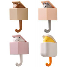 Wall Hook, Self Adhesive Hook Shower Hook Robe Hook Cute Animal Decorative Wall Hook Heavy Duty Hook