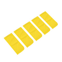 5 piezas 109-7 Bolsa para estacas de tienda 35x14.5cm amarillo