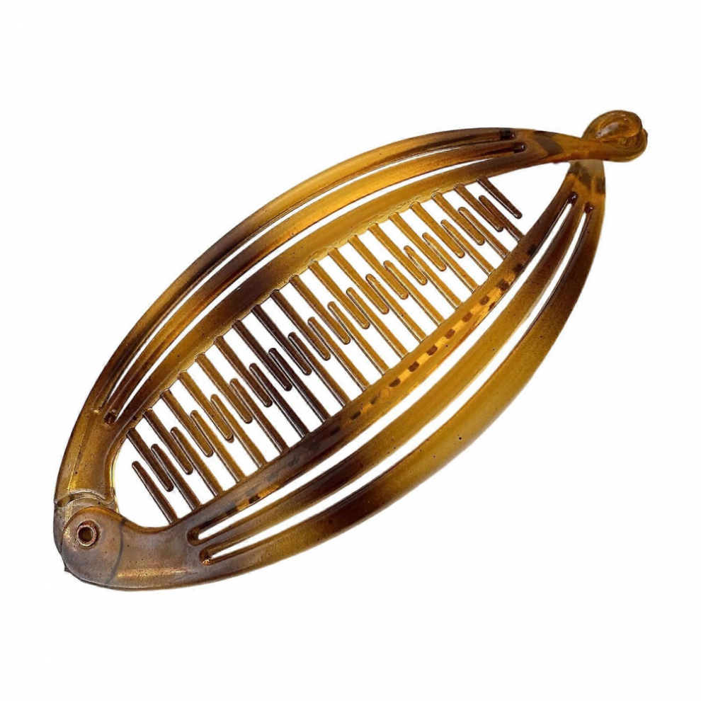 Contemporary Banana Hair Clip Ponytail Holder Hair Decoration For Thick And Fine Hair Adding Fashion to Any Look Tortoiseshell