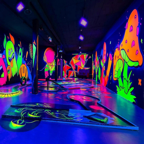 2 τεμάχια 4 τεμάχια 100W LED Blacklight UV μαύρα φώτα για Glow Party IP65 αδιάβροχο Blacklight 2