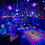 2 τεμάχια 4 τεμάχια 100W LED Blacklight UV μαύρα φώτα για Glow Party IP65 αδιάβροχο Blacklight 2