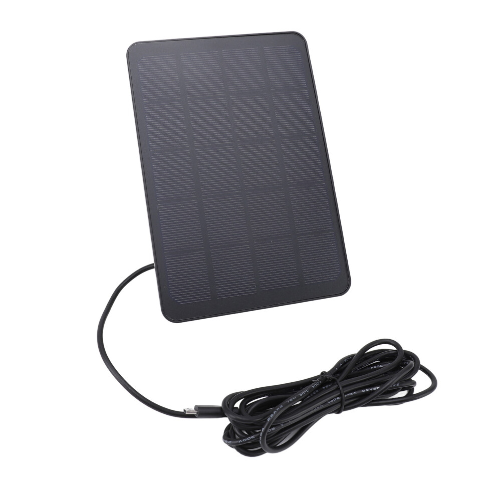 Outdoor Solar Panel 4W 5V Usb Type C Waterproof Charger For Security Camera 4651347123981