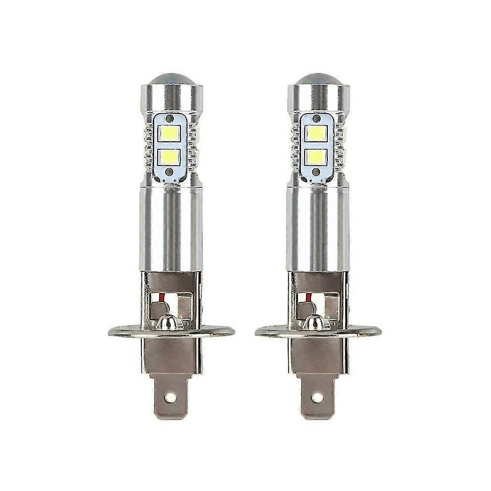 2-Pack H1 Led Head Bulbs 100W 6000K Fog For Car Headlamp Replacement Light 6935159097523