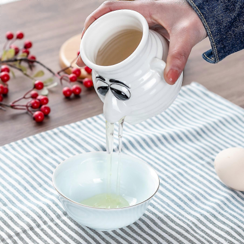 Egg separator fun kitchen gadget Fun snot egg separator tool for cooking and baking 1