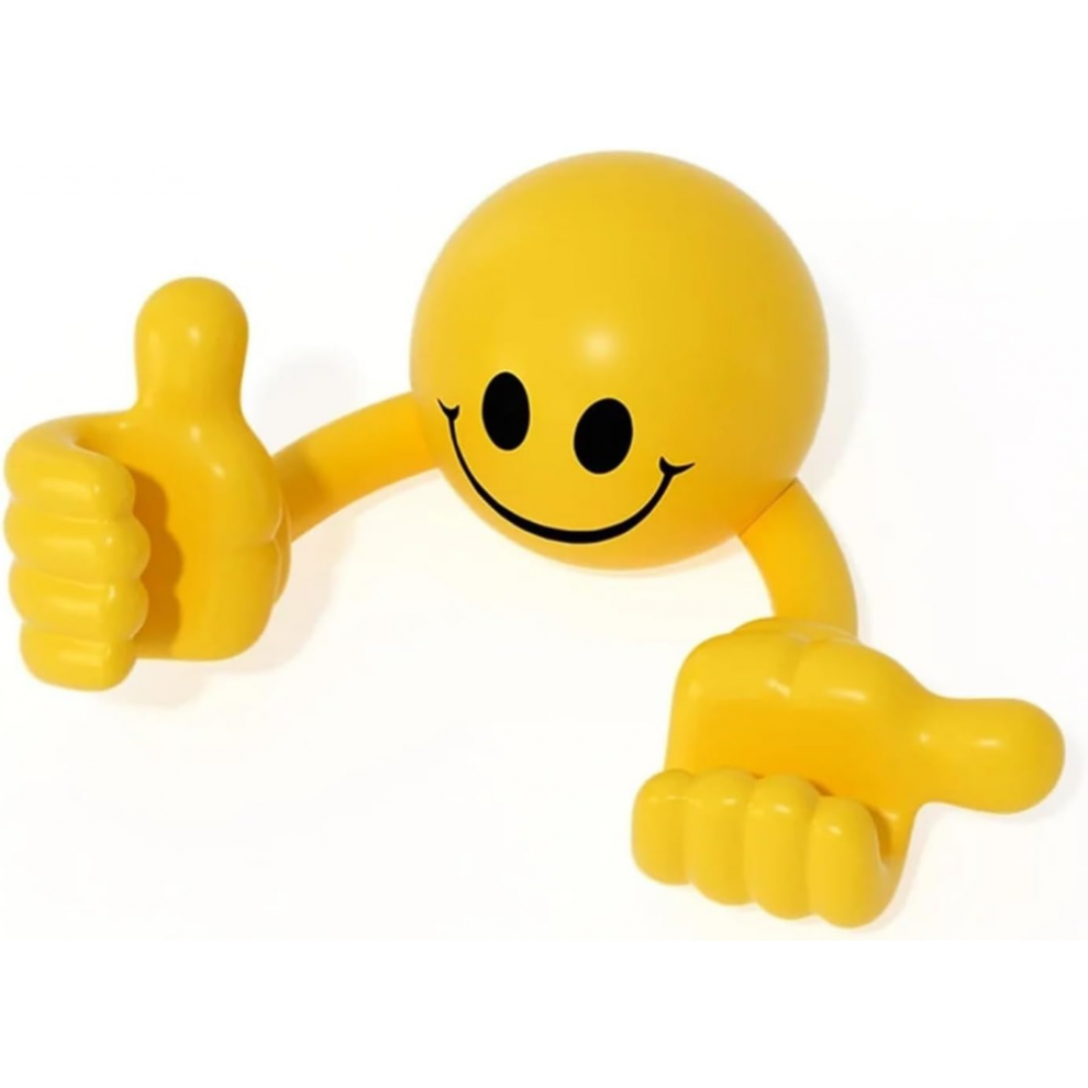 1 Pcs 2025 New Phone Stand - Smiling Thumb Phone Stand -Desktop Ornament - Teen Trendy Stuff - Compatible With Various Devices Such As I Pho 6477056486227