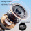 Φορητό CD player με ήχο 360, AUX, κάρτα TF, Bluetooth, δίσκο U, ραδιόφωνο FM - Ευέλικτο CD p 4