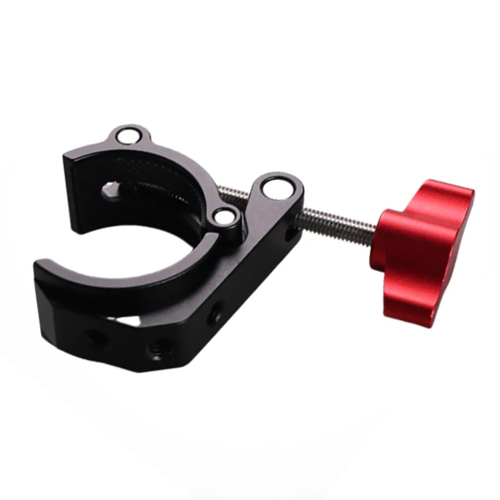 Metal Photography Clamp - Aluminum Alloy Strong Rod Clamp For Tripods And Monitors, Stable Fixing Clip For Video Equipment Black 6038364181312