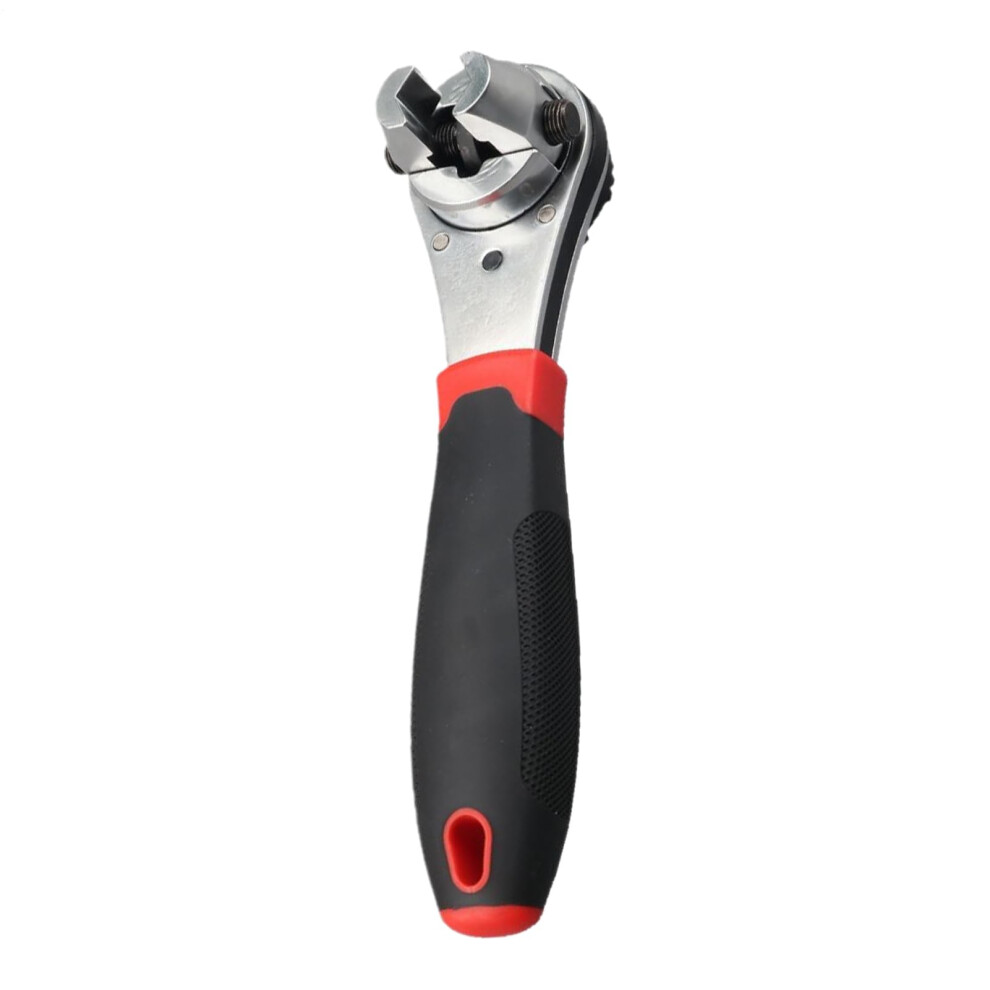 Ratchet Wrench, Compact Multifunctional Tool For 6-22Mm Screws, Durable Industrial Maintenance And Plumbing Repair Wrench 6038364181558