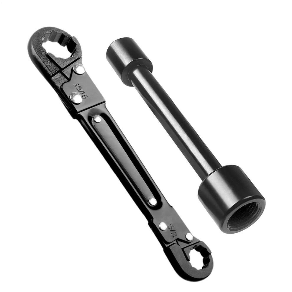 Angle Stop Wrench Set - Heavy Duty Steel Pipe Compression Wrench For Ergonomic Plumbing And Compression Fittings Removal 9016109693815