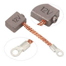 2 Stück Kohlebürste für Marine-Elektrobootmotor 50-88 lbs, legierter Stahl
