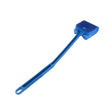 Cleaning Brush for Fish Tank Double-Sided Scrubber Sponge with Plastic Handle for Aquariums and Showers