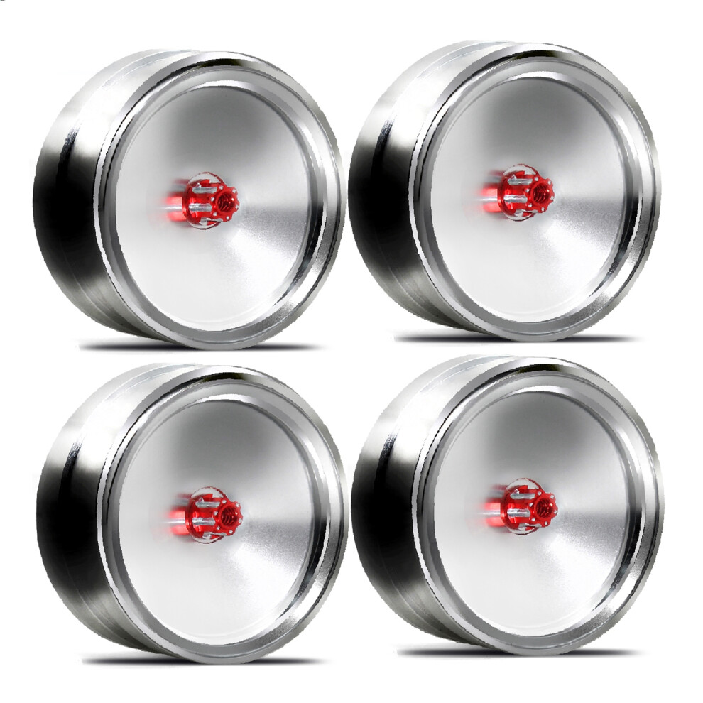 4 pcs Metal 1.9 Inch Silver Wheel Rims for Axial SCX10 TRX-4-image-OPC-PKCS2MY-NEW